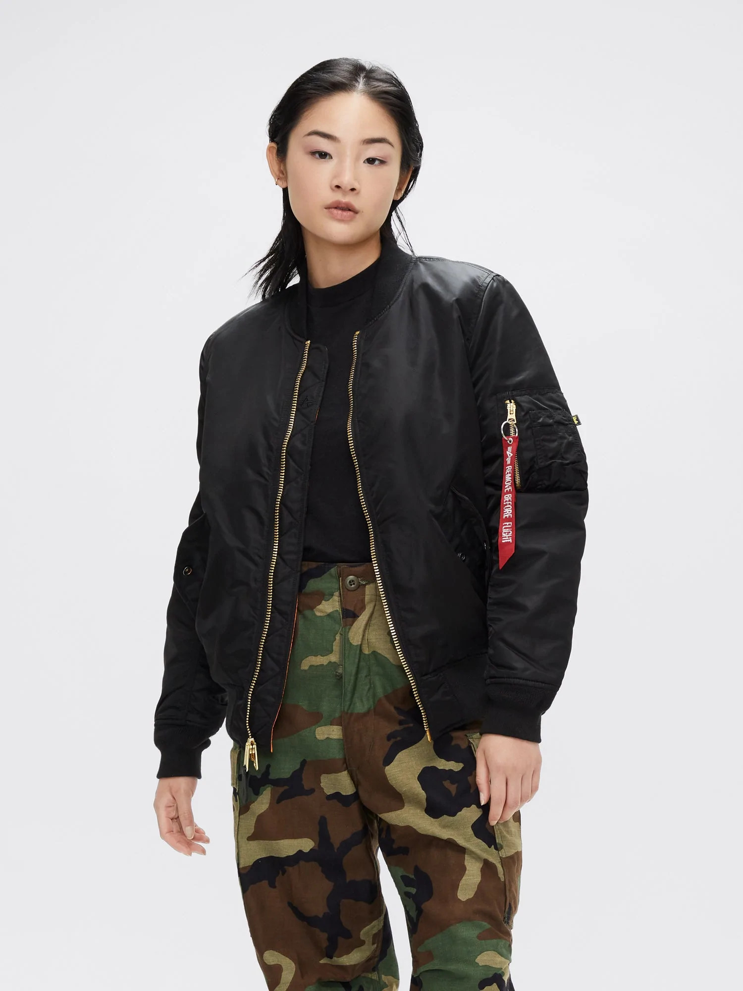 Women's MA-1 Bomber Jacket Camo | Alpha Industries | Alpha Industries Inc