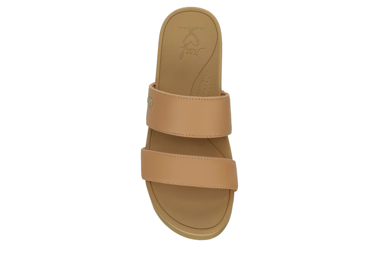 WOMENS BANDED HORIZON HI SLIDE SANDAL | Rack Room Shoes
