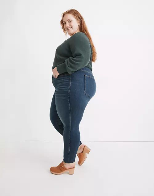 Plus Curvy High-Rise Skinny Jeans in Lanette Wash | Madewell