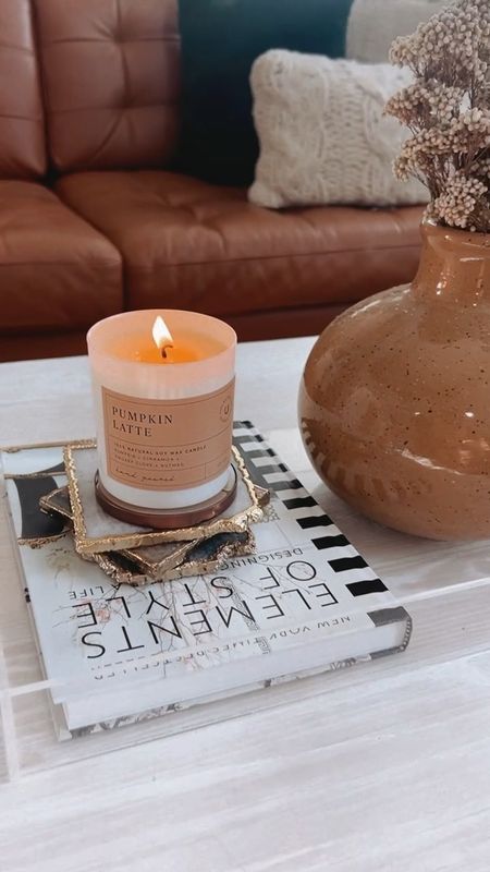Clean soy wax pumpkin fall candle 
Home decor amazon 

#LTKhome #LTKunder50 #LTKunder100