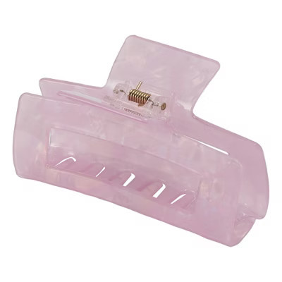 Unique Bargains Women's Tortoise Large Hair Claw Clips Purple 1 Pc | Target