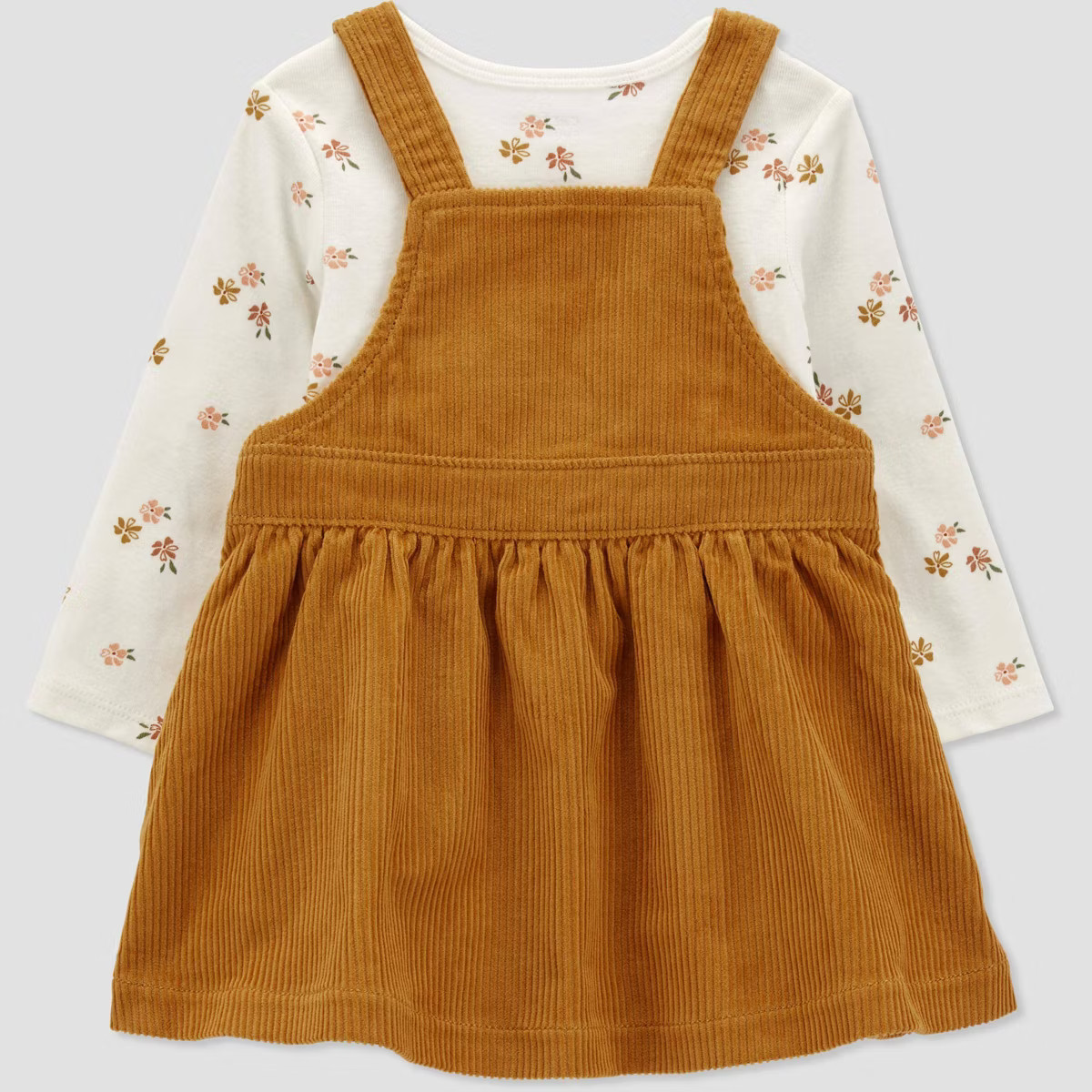Carter's Just One You® Baby Girls' Floral Jumper - Gold/White | Target