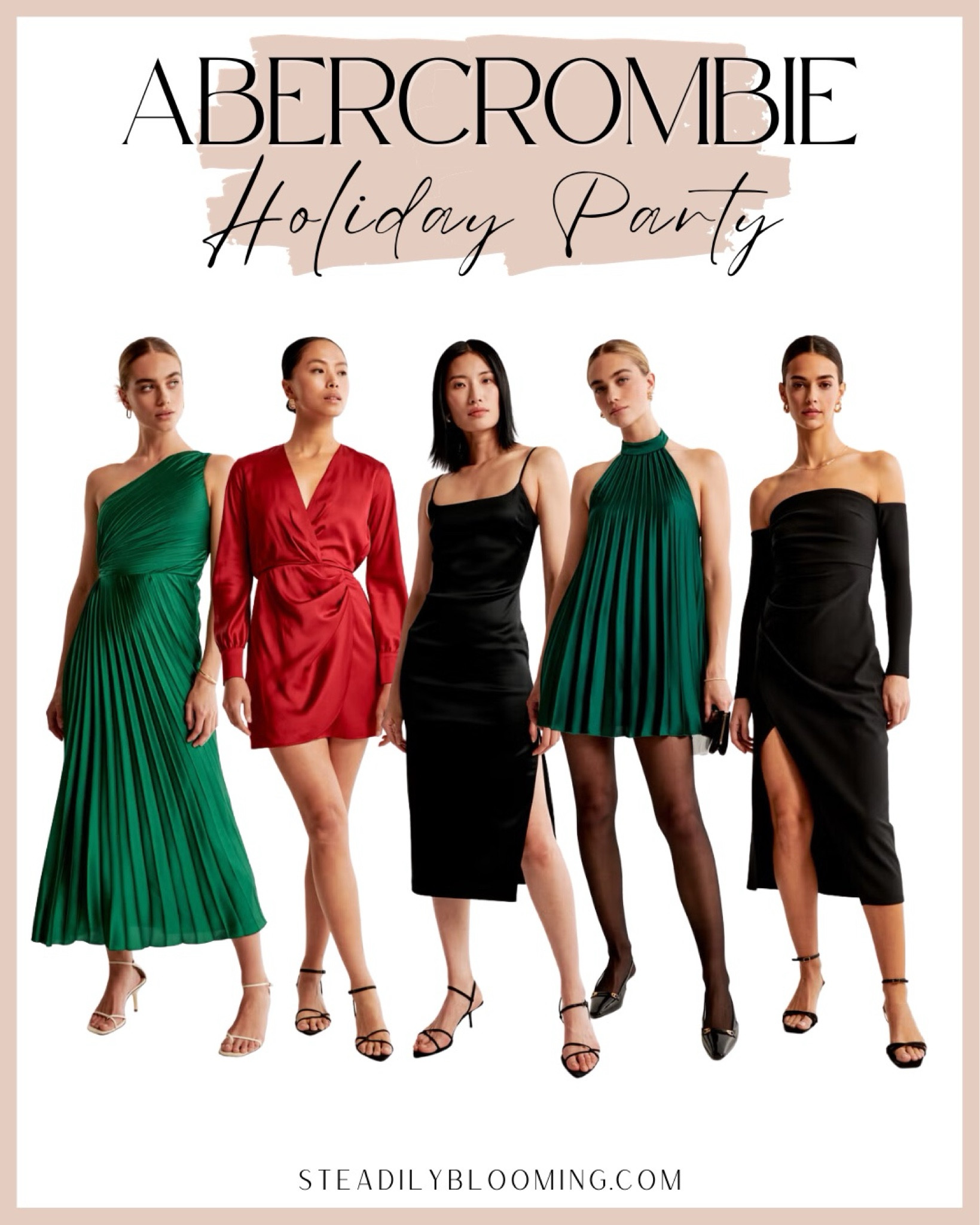 Women's The A&F Giselle Pleated Trapeze Mini Dress, Women's Dresses &  Jumpsuits