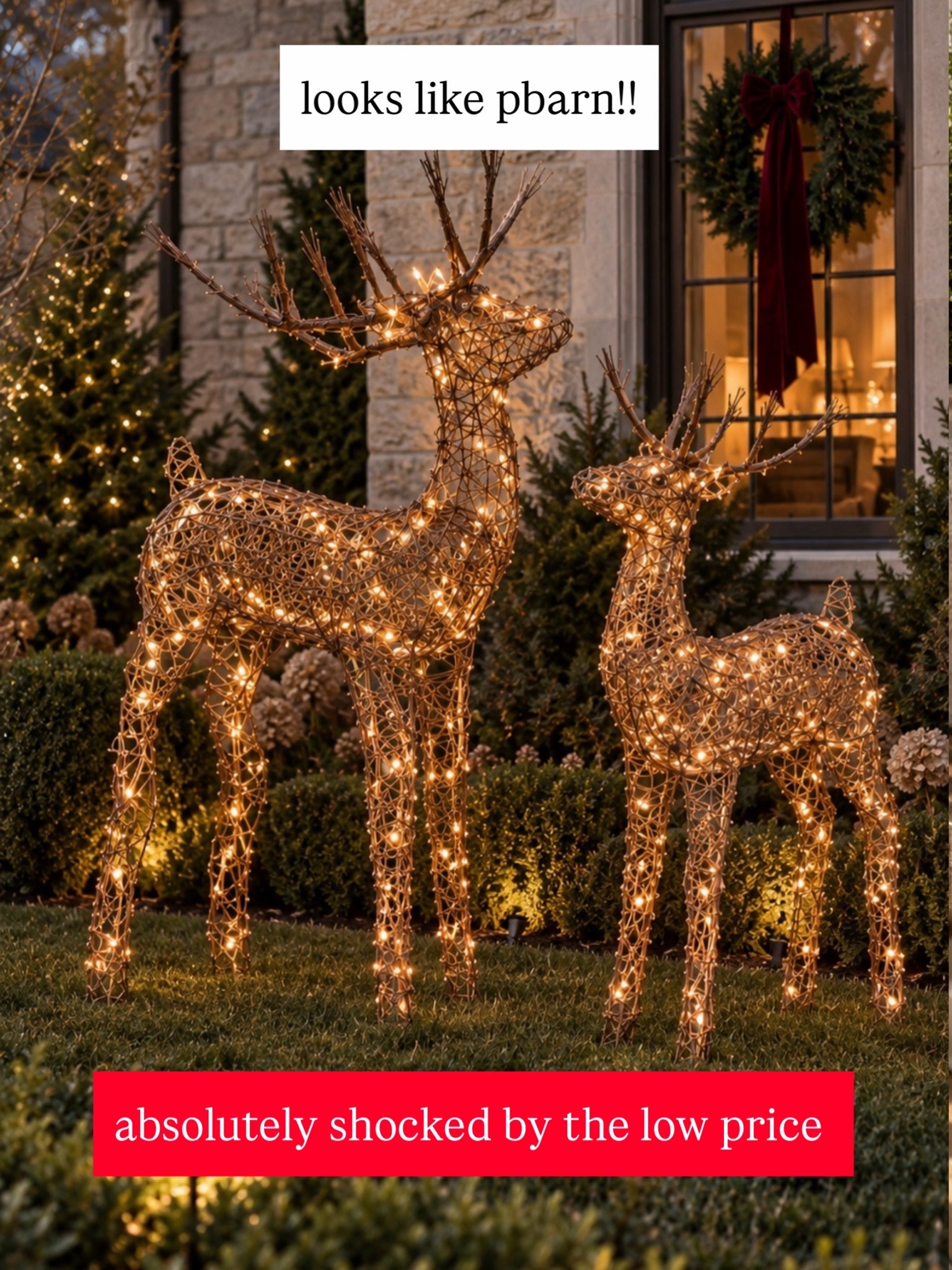 lot deer that look like pottery barn 

amazon home, walmart home, walmart fashion, amazon home, amazon roundup, amazon finds, walmart finds, walmart home, affordable home, amber interiors, studio mcgee, home roundup

#LTKSeasonal