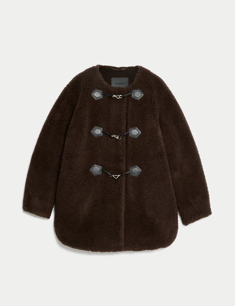 Borg Jacket with Wool | Marks & Spencer (UK)
