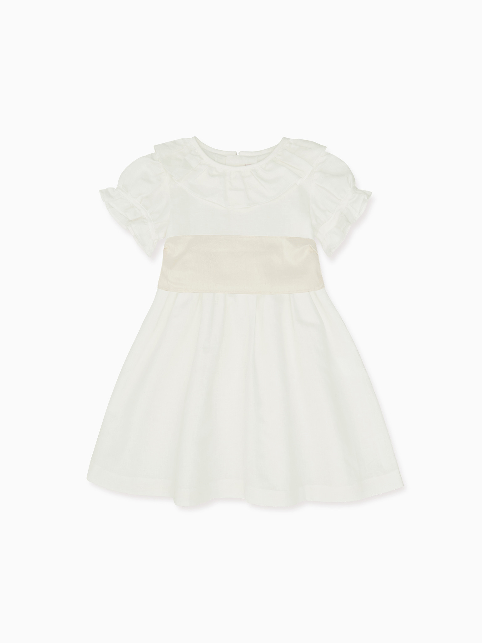 White Vega Ceremony Girl Dress | La Coqueta (US)
