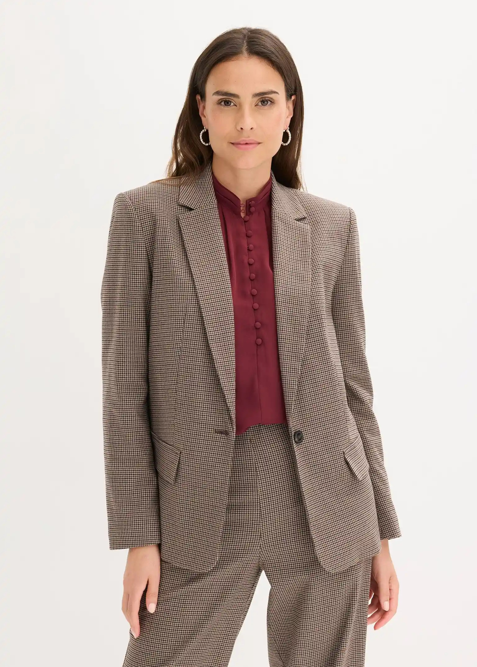 Blazer oversize à carreaux | Bonprix FR