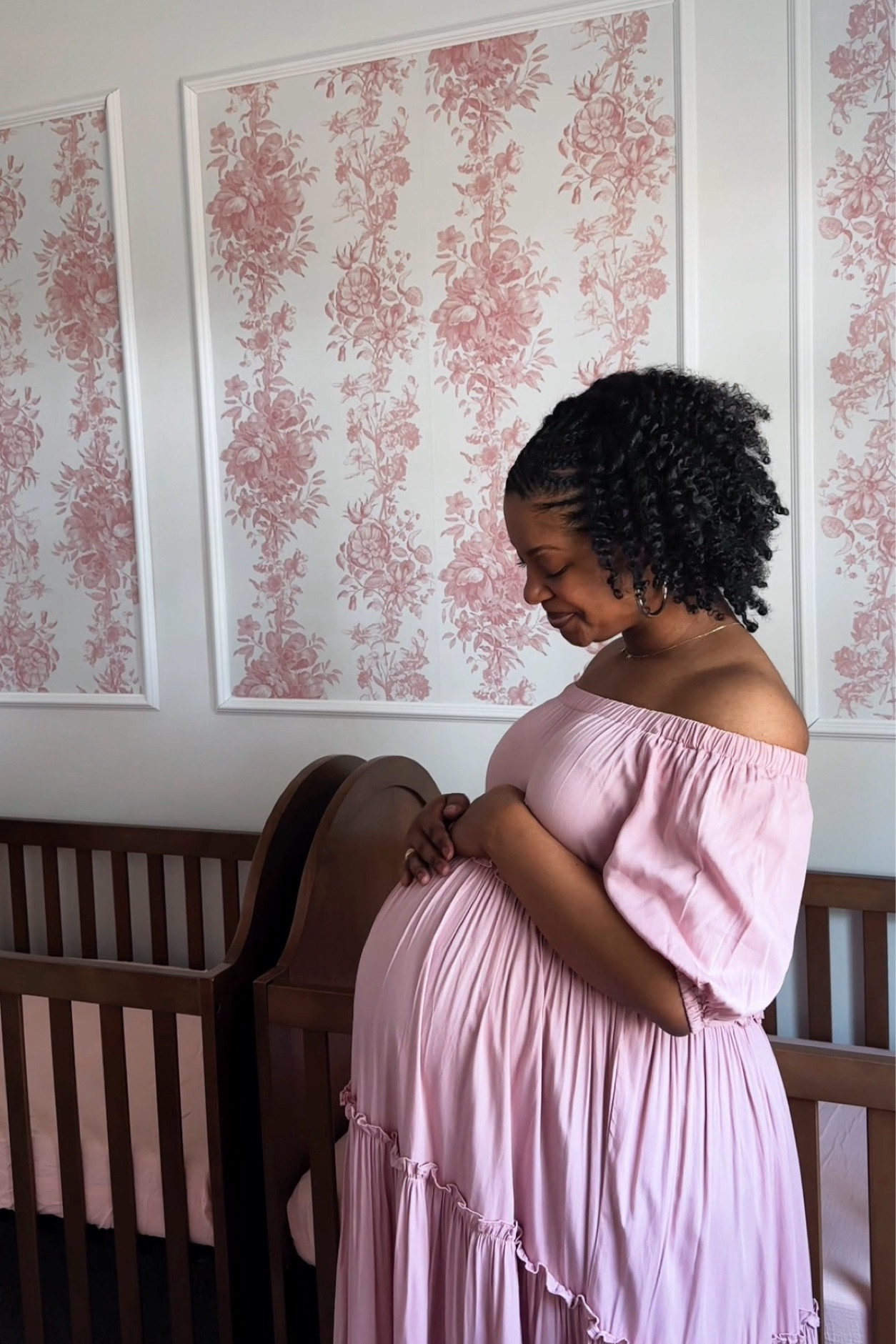 Wallpaper reveal for the nursery! 

#LTKbump #LTKbaby #LTKhome