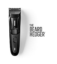 MANSCAPED® The Beard Hedger™ Premium Men's Beard Trimmer, 20 Length Adjustable Blade Wheel, St... | Amazon (US)