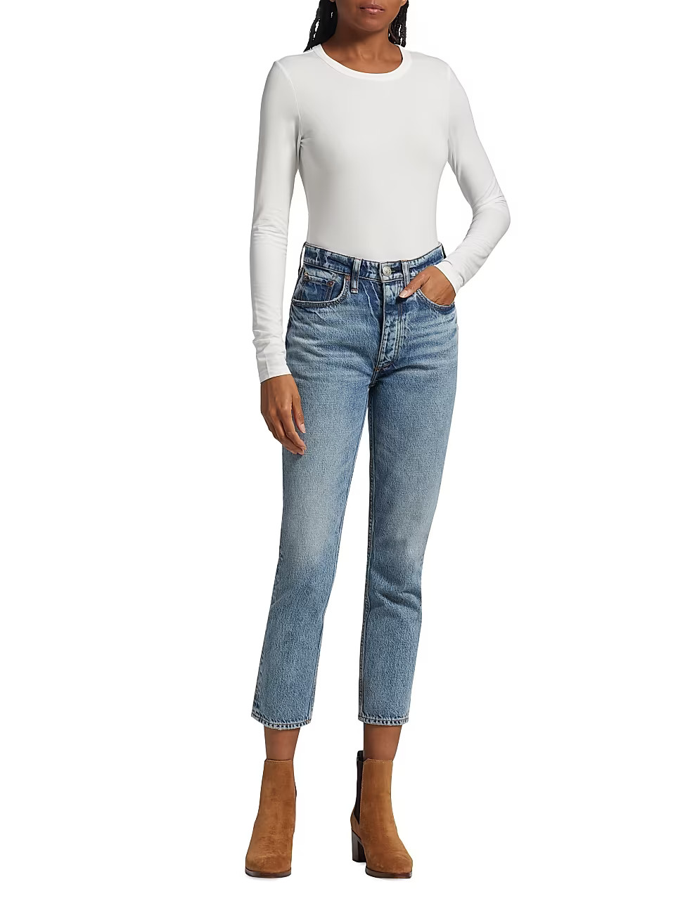 ICONS Luca Slim Long-Sleeve T-Shirt | Saks Fifth Avenue