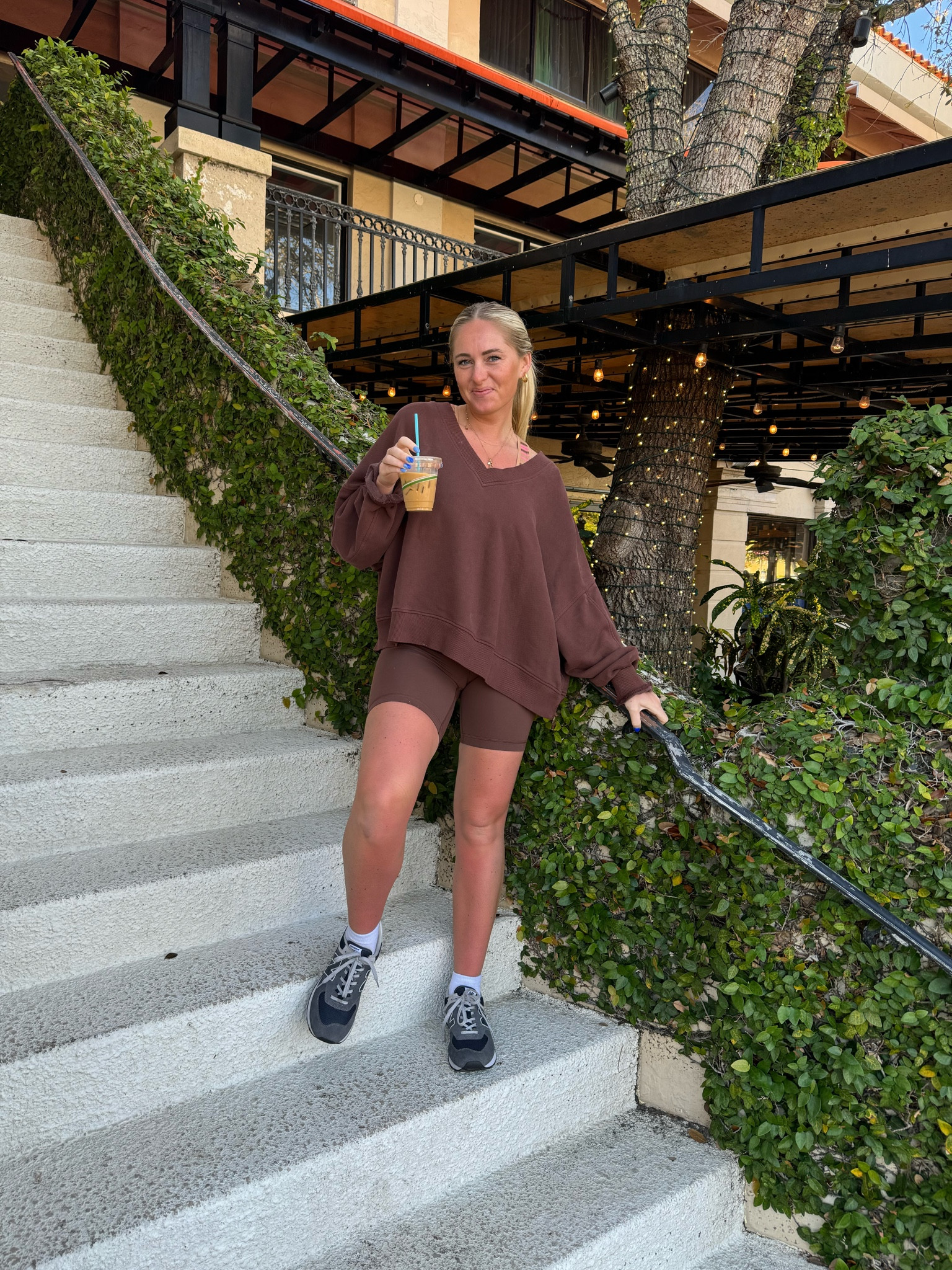 Obsessed with a brown set!
-wearing an XL sweatshirt
-size 8 bottoms
-medium tank


#LTKfitness #LTKSpringSale #LTKtravel