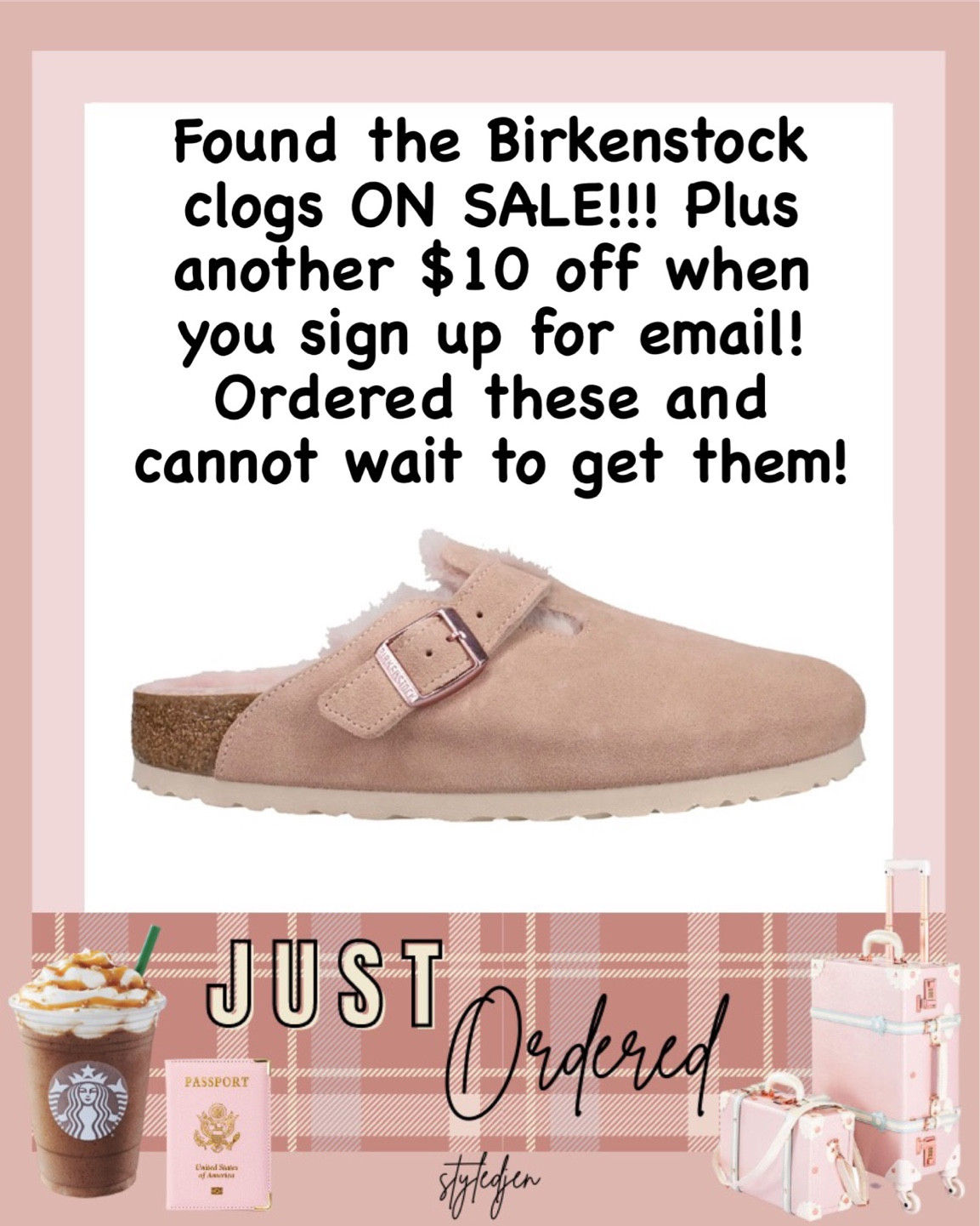 Birkenstock Boston clogs on sale!!!!




#LTKSeasonal #LTKsalealert #LTKshoecrush