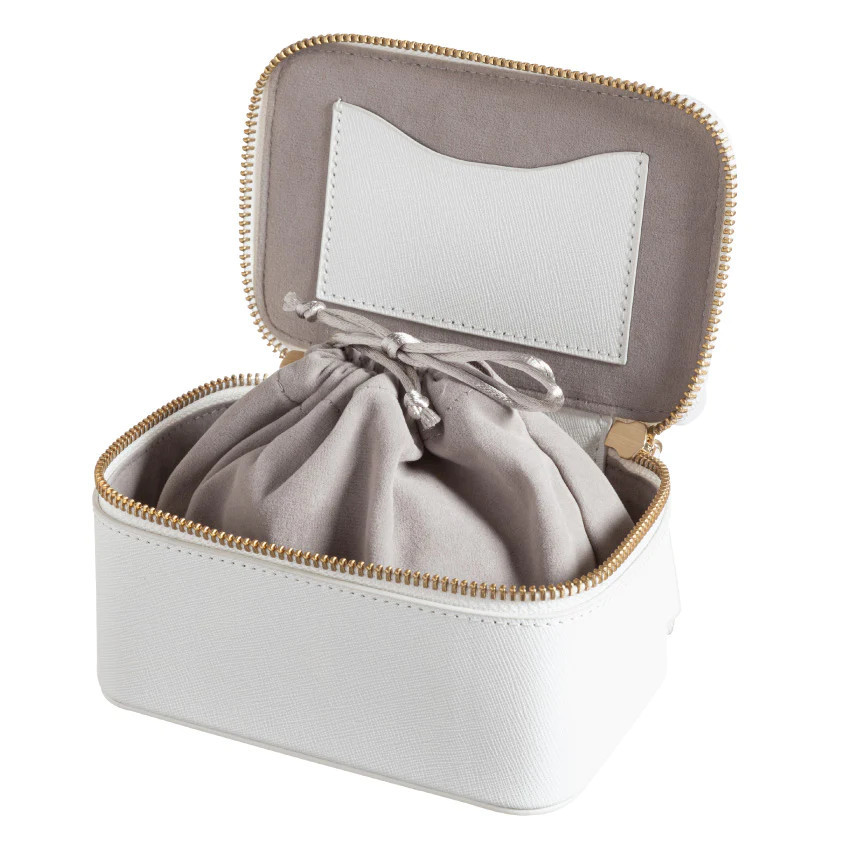 Privacy Jewelry Case Mini - Leather Jewelry Case | Truffle | TRUFFLE