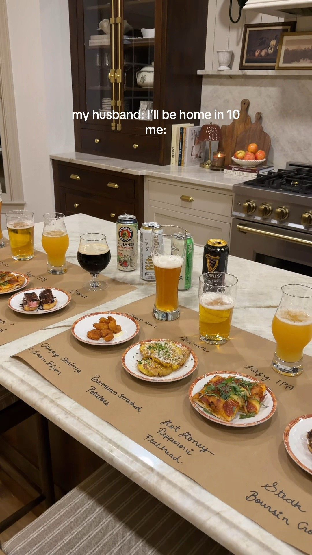 Beer tasting & pairing date night idea! Linked everything I used + this stunning midi dress