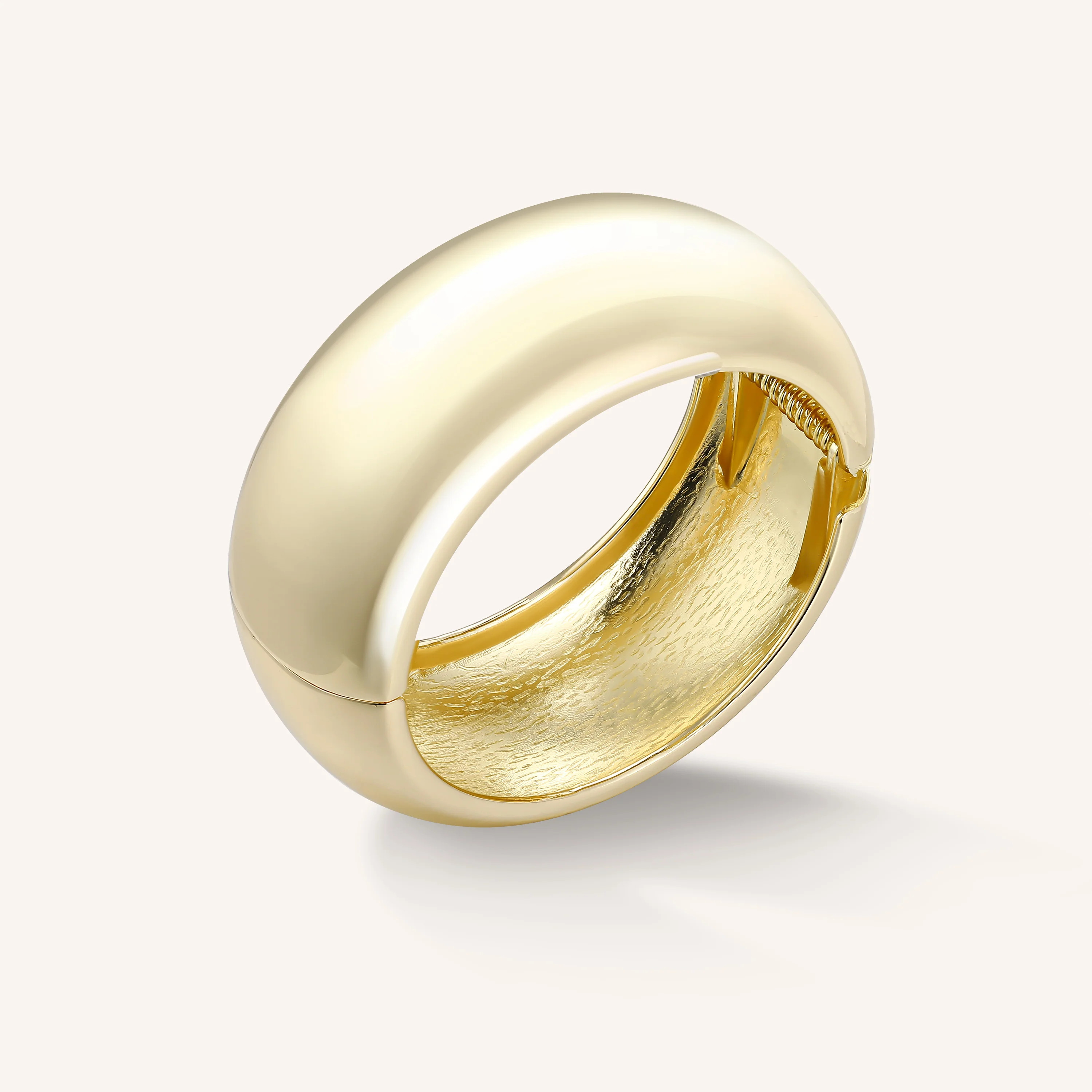 Bold Gold Bangle | Victoria Emerson