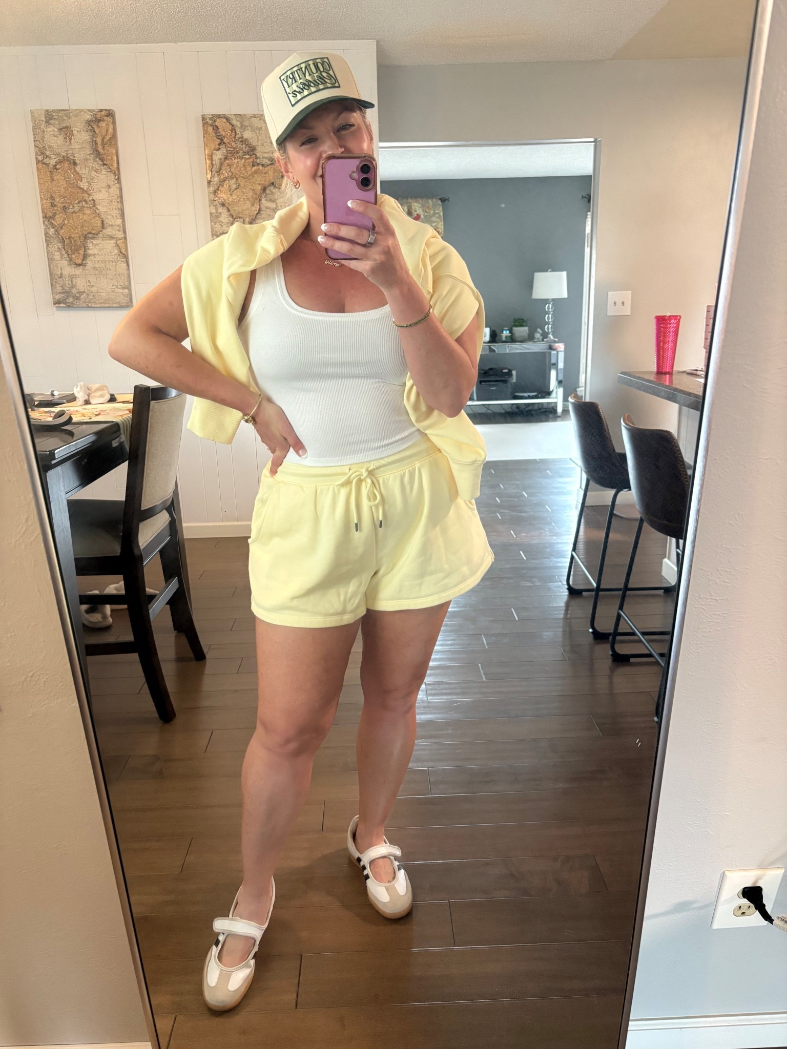 Ignore my hubby lol but had to share this cute set! It's 30% off right now!
@Target 

Spring outfit. Short set. Elevated casual. Yellow Short Set. Target deals. Target sale

Follow my LTK @EmilyAnneGardnerdeMendez on the @shop.LTK app to view this post and get my exclusive app-only content!

#liketkit #LTKSaleAlert #LTKgrwm #LTKootd
@Target 
https://liketk.it/62kEc

#LTKSaleAlert #LTKootd #LTKgrwm