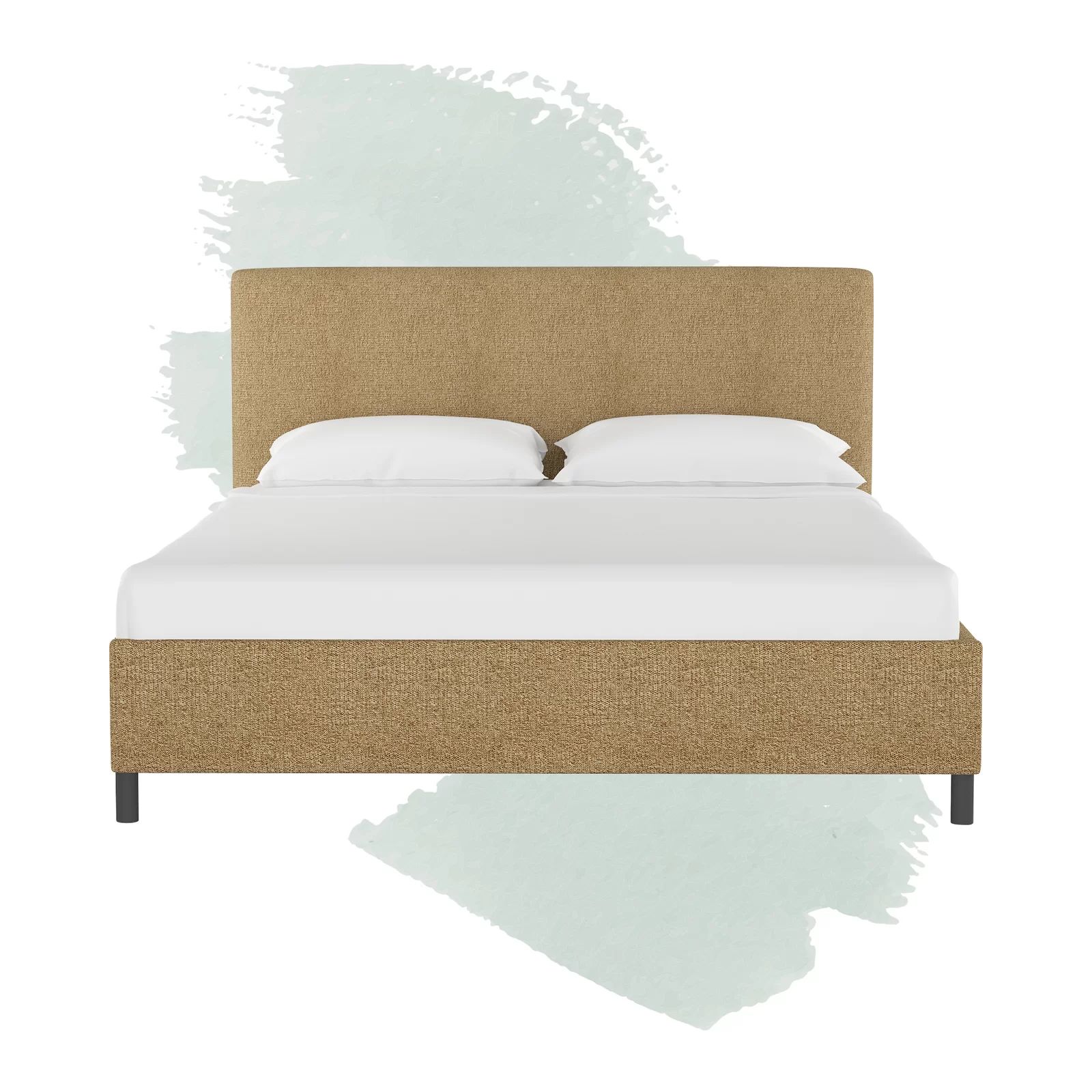 Lilia Upholstered Low Profile Platform Bed | Wayfair North America