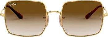 54mm Gradient Square Sunglasses | Nordstrom