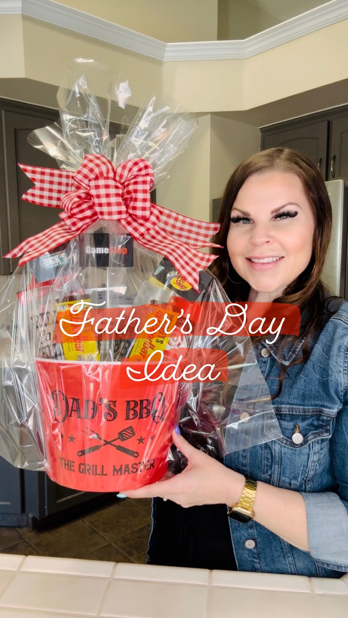 Here’s a BBQ themed gift idea for Dad just in time for Father’s Day. 

I found everything shown, minus the seasoning, at Dollar Tree including the gift cards. (They have such a good selection of gift cards!) 

For the decal on the bucket I used my Cricut and adhesive vinyl. 

Let me know what you think of DIY and feel free to ask any questions you might have. 

Thank you for being here! It means a lot. 🫶🏼🫶🏼🫶🏼

#DIY #EasyDIY #FathersDay #FathersDayDIY #DadsDay #DIYforDad #BBQ #GiftBasket #BBQGift #GiftIdea #BudgetDIY #DollarTreeCrafts 