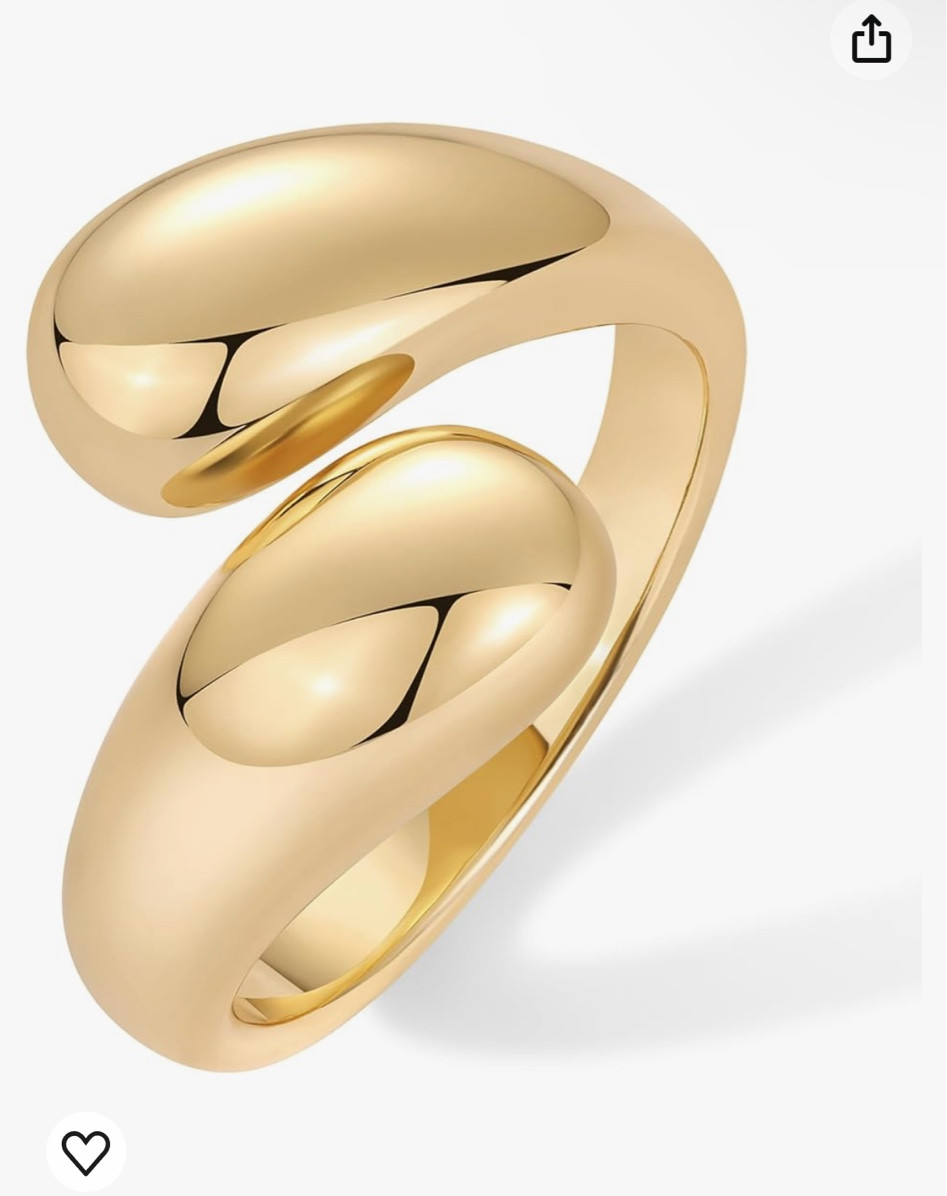 Gold plated rings 