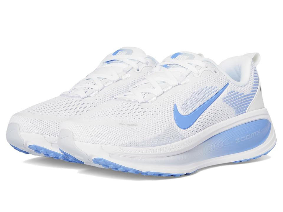 Nike Vomero 18 Women's Shoes White/Royal Pulse/Football Grey: 5 B - Medium, Synthetic | Zappos.com