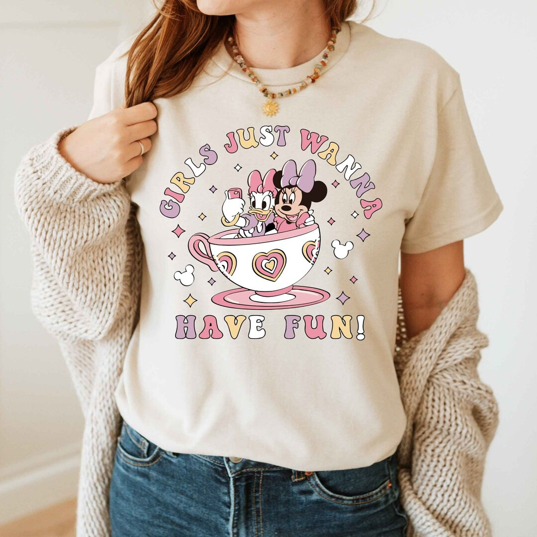 Disney Girls Shirt - Disney Besties Shirt - Girls Just Wanna Have Fun Shirt -  Girls Trip Matchin... | Etsy (US)