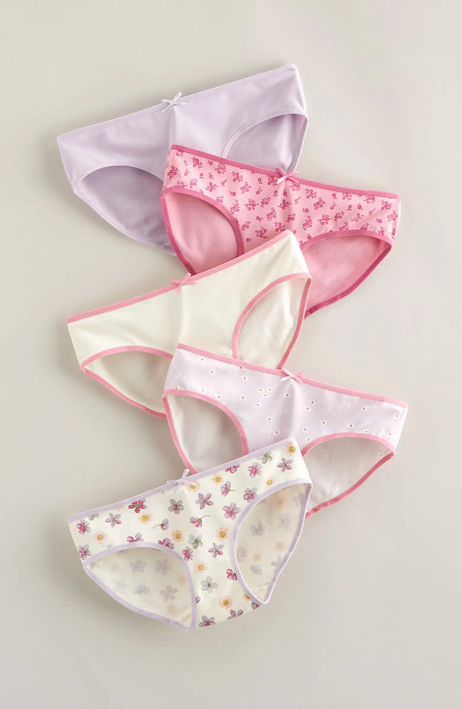 Kids' Assorted 5-Pack Hipster Briefs | Nordstrom