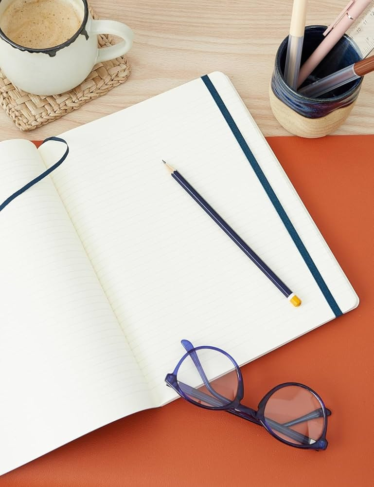 Moleskine Classic Notebook, Soft Cover, XL (7.5" x 9.5") Ruled/Lined, Sapphire Blue, 192 Pages | Amazon (US)