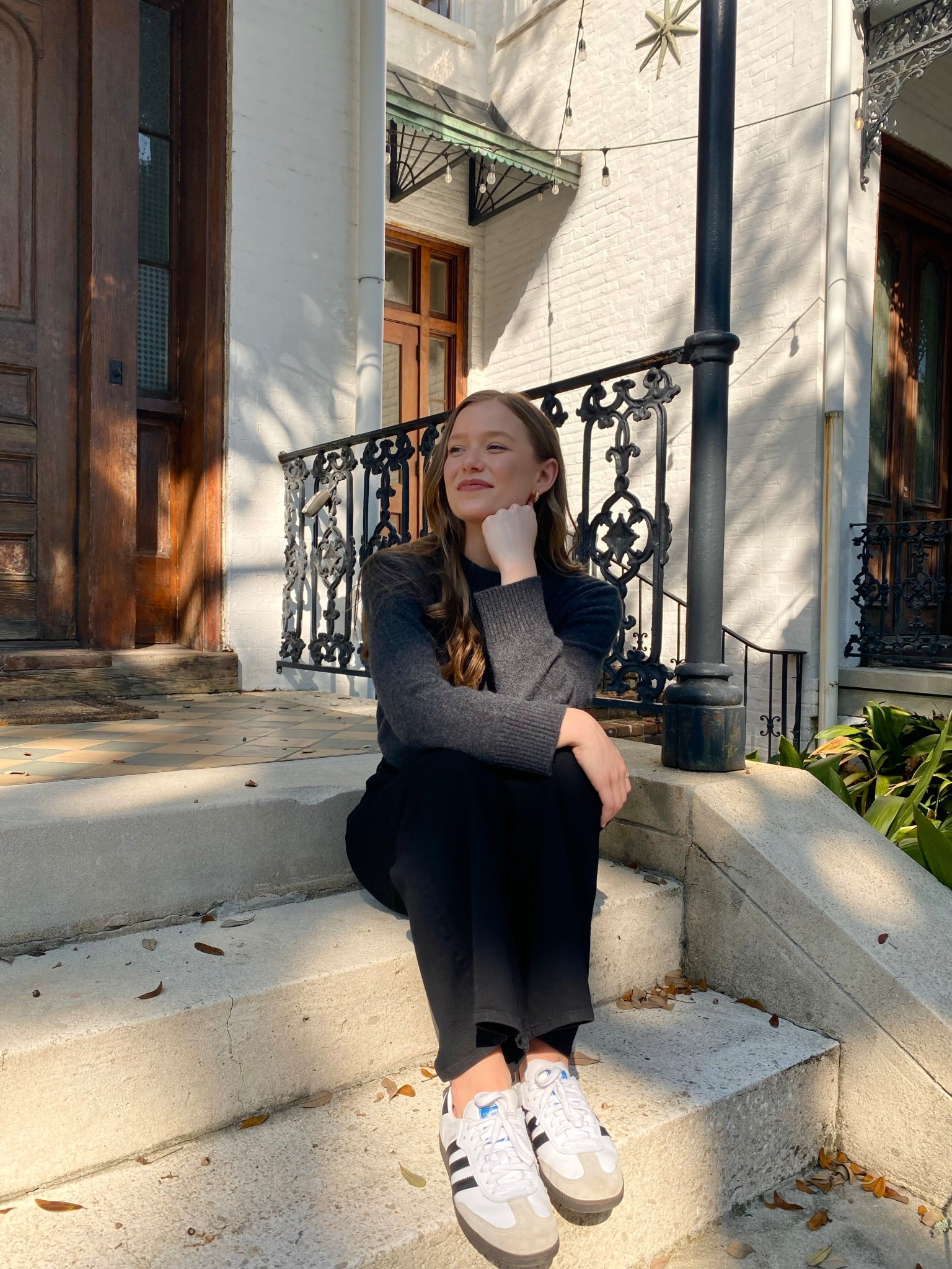 Autumn with @onequince 🍂 I love a good cashmere moment! This sweater can easily be dressed up with a skirt or trousers or worn more casually with your favorite denim. 

#quincepartner autumn jackets, fall outfit, fall style, ootd, mom outfit, jeans, boots, neck scarf, preppy style, timeless, classic, autumn ootd, farmers market, equestrian style, outfit ideas, quince, wedding guest, fall fashion, western style, country concert, fall photoshoot, lauren england, the good state, ltkunder100, casual outfit, elevated outfit, trench coat


#LTKStyleTip #LTKFindsUnder100 #LTKSeasonal