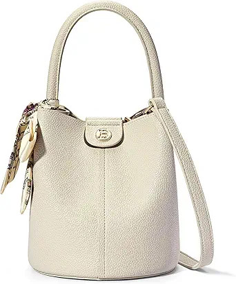 BOSTANTEN Small Crossbody Bags for Women Vegan Leather Purse Bucket bag | Amazon (US)