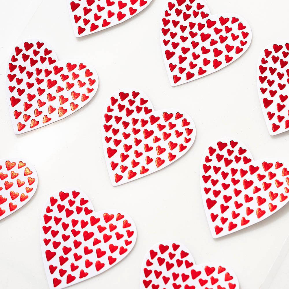 Red Mini Heart Stickers | Paper Source | Paper Source