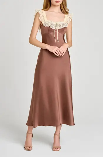 Ella Lace Trim Slipdress | Nordstrom