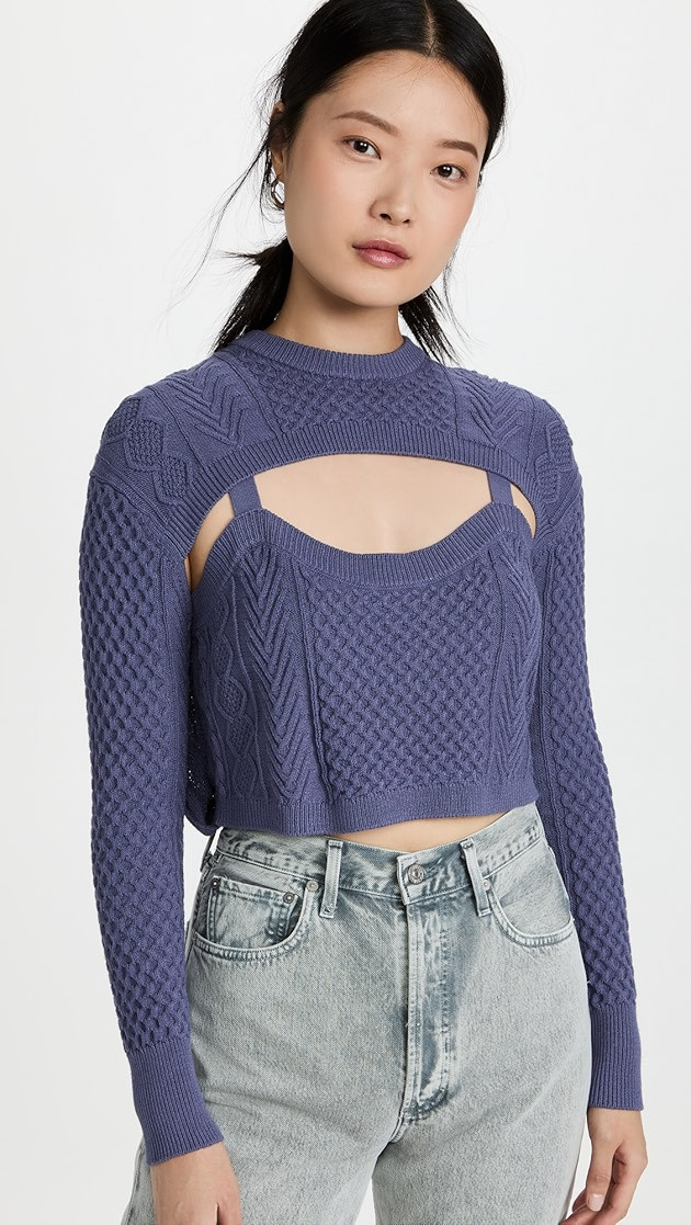 Long Sleeve Tank Sweater | Shopbop