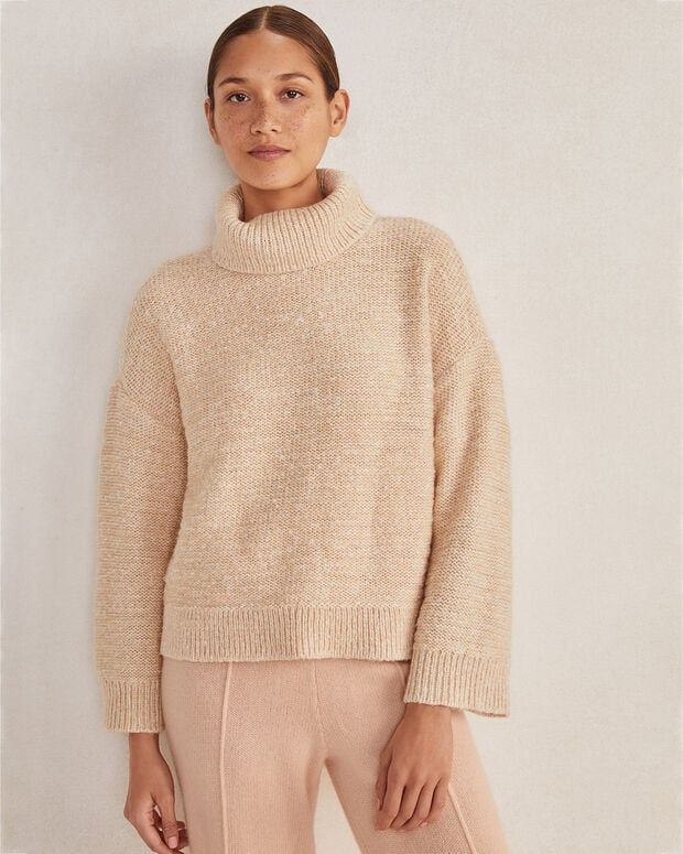 Marled Turtleneck Sweater | Talbots