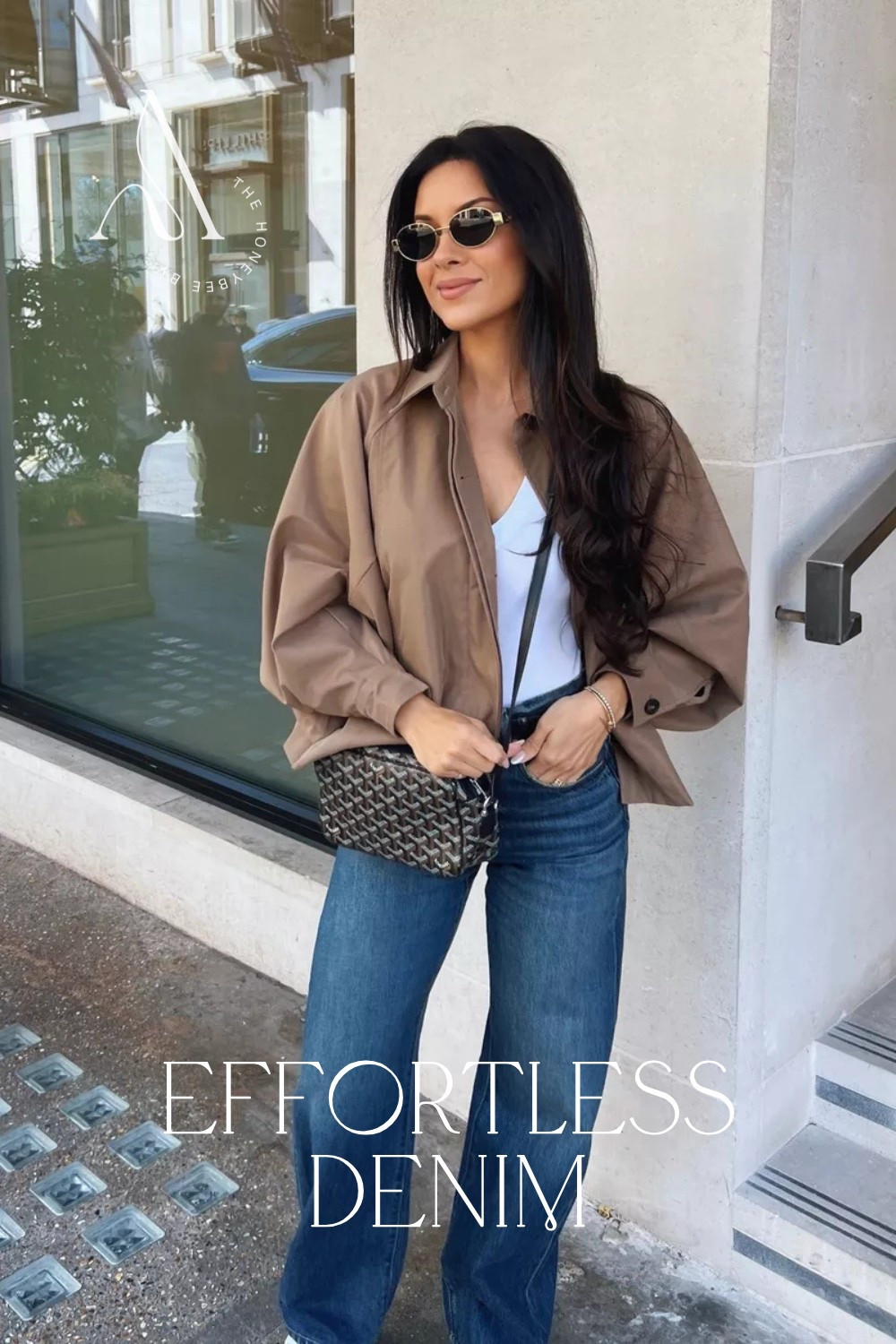 Effortless denim with a hint of a barrel jean vibe. Wearing on repeat in Europe! 

#LTKOver40 #LTKStyleTip