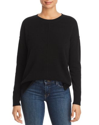 High/Low Cashmere Crewneck Sweater - Exclusive | Bloomingdale's (US)