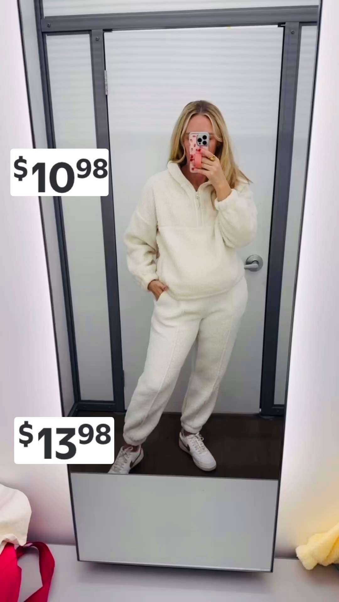 This $10 plush half-zip from Walmart is the ultimate cozy find. Super soft, comfy, and easy to style for everyday wear or lounging at home. I sized up to a large for a relaxed fit, and it comes in so many great colors. You can also pair it with the matching plush joggers to make it a full cozy set.

#LTKunder25 #LTKunder20 #LTKunder15 #LTKunder10 #LTKfinds #LTKstyle #LTKfashion #cozyoutfits #loungewearstyle #athleisurewear #momstyle #affordablefashion #budgetfinds #lookforless #everydaystyle #falllayers #winterlayers #casualoutfits #comfortablefashion #walmartfinds

#LTKHoliday #LTKFindsUnder50 #LTKdayinmylife