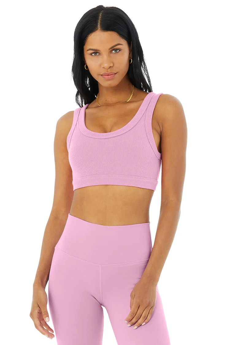 Wellness Bra - Pink Lavender | Alo Yoga