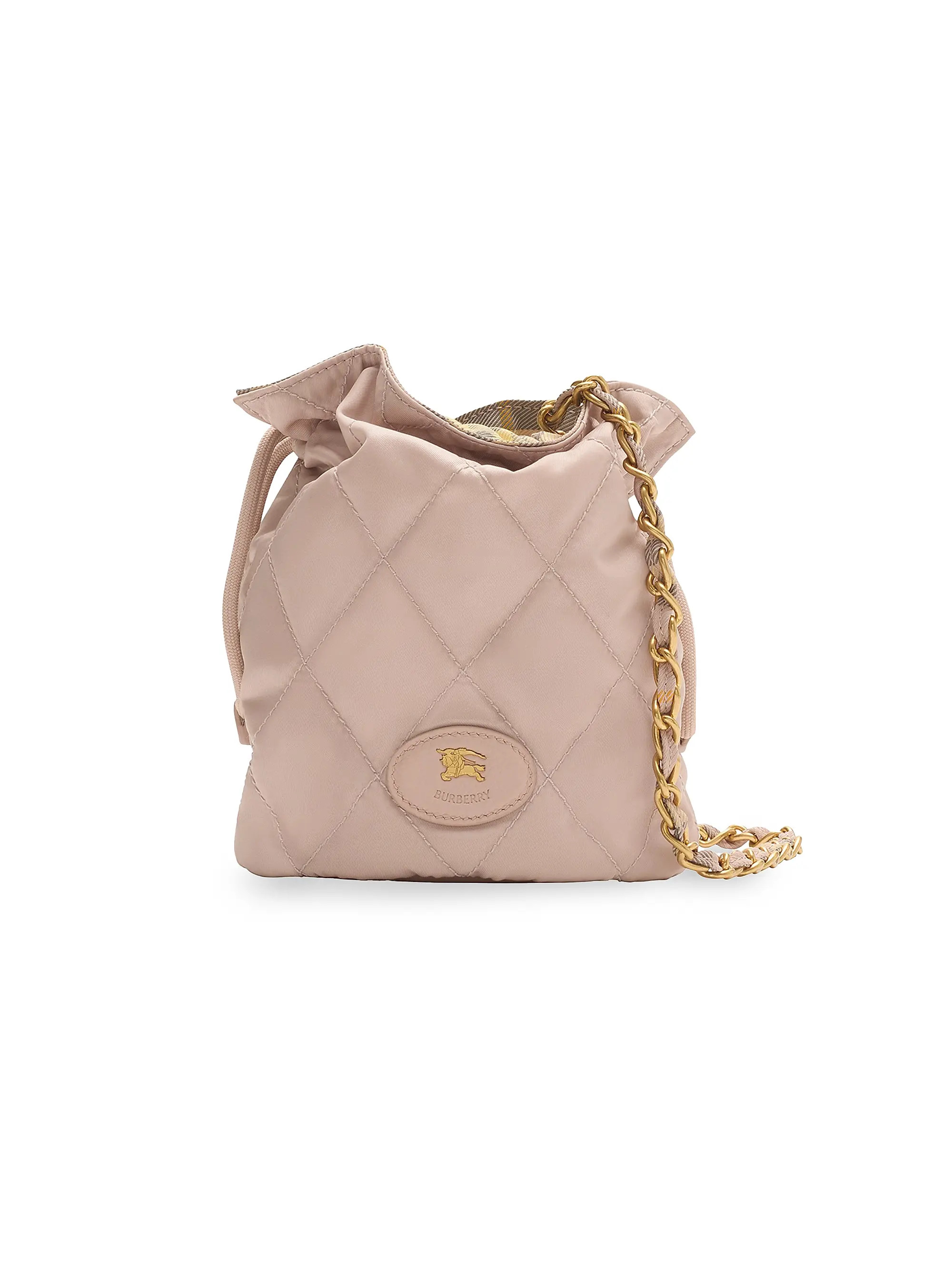 Burberry Quilted Bucket Bag | Saks Fifth Avenue | Saks Fifth Avenue
