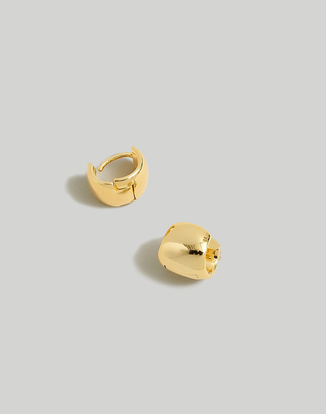 Cuffed Huggie Hoop Earrings | Madewell