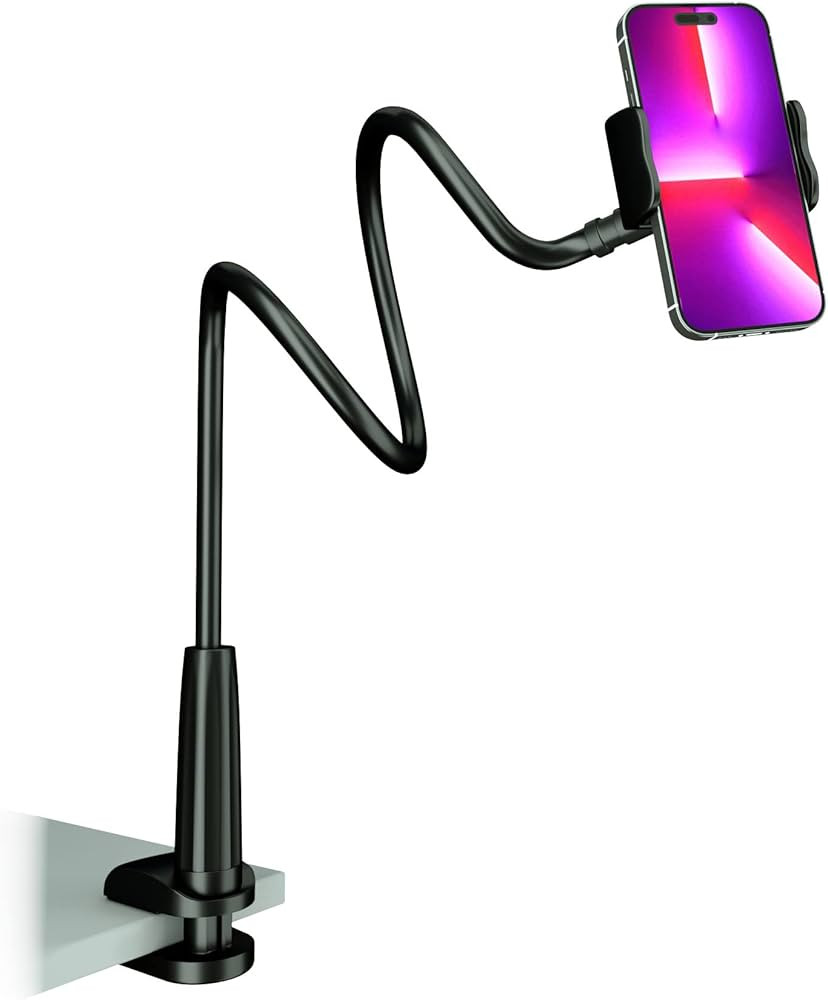 MAGIPEA Phone Holder for Bed, Gooseneck Phone Holder for Desk, Cell Phone Mount with Flexible Lon... | Amazon (US)