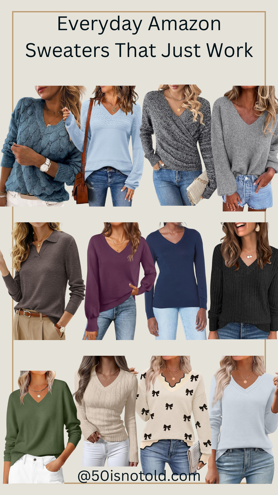 These are the kind of sweaters you grab again and again. Comfortable, flattering, and easy to style with what’s already in your closet. 

 #LTKOver40 #LTKFindsUnder50