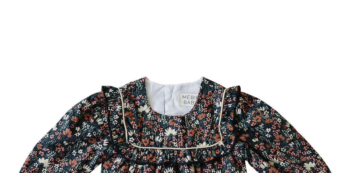 Midnight Meadow Romper | Mebie Baby