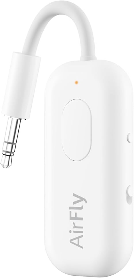 Twelve South AirFly Pro | Bluetooth Wireless Transmitter/Receiver Adapter for 2 Headphones, Audio... | Amazon (US)
