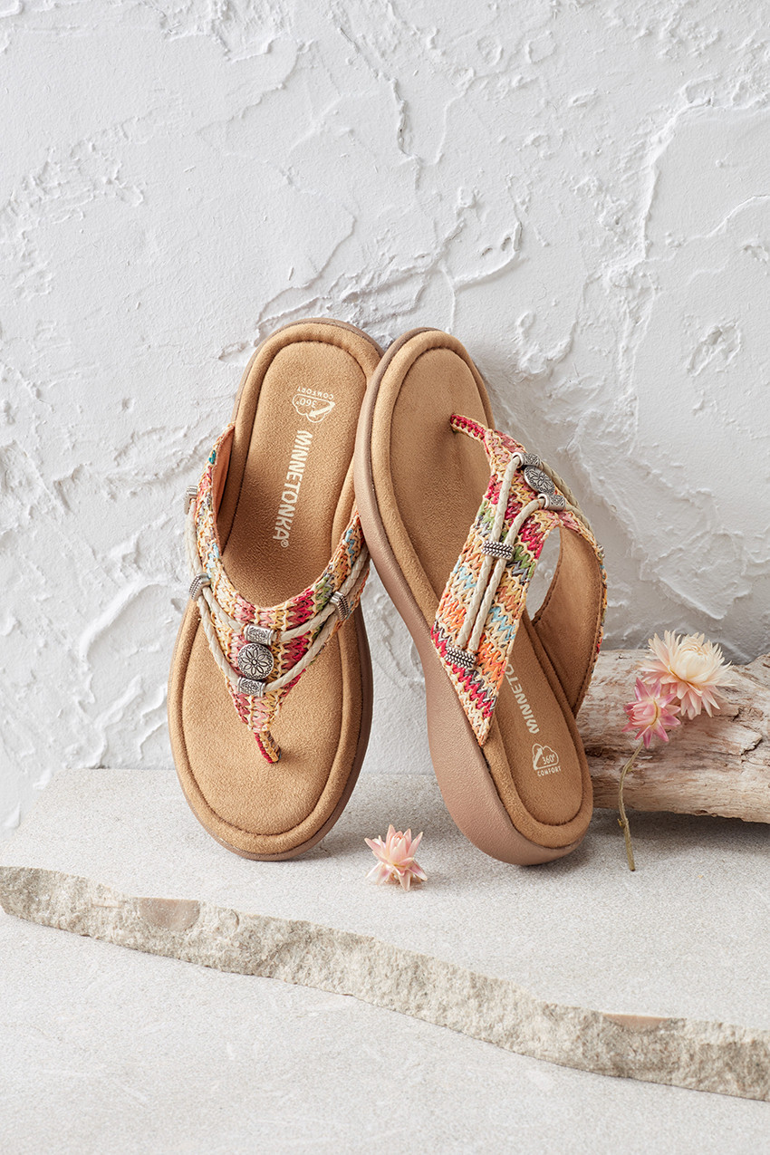 Silverthorne Sandals by Minnetonka® | Coldwater Creek