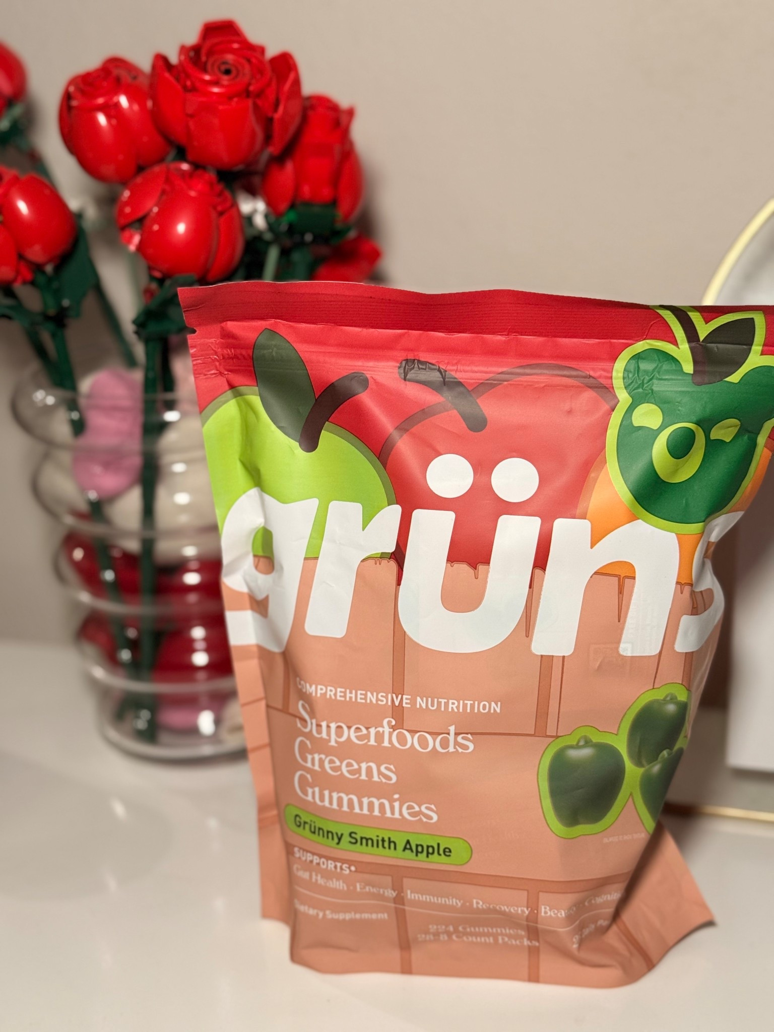 Fall just got even better 🍏✨ Grüns just dropped their new Granny Smith Apple gummies and y’all… this fall edition is everything! I’m so excited because Grüns have been a game changer in my GLP-1 wellness journey. I count on them to keep me regular and feeling my best.

💚 Benefits of Grüns:
✔️ Packed with pre + probiotics for gut health
✔️ Helps support digestion & regularity
✔️ Plant-based, non-GMO & gluten-free
✔️ Tasty + convenient for everyday wellness

If you’ve been thinking about trying Grüns, this flavor is the perfect way to start. 🍏✨

#grüns #wellnessjourney #guthealth #glp1journey #fallwellness #probiotics #greensgummies