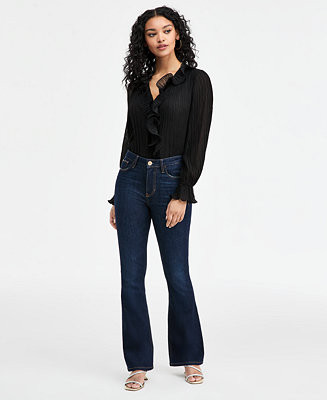 Women's Sexy High-Rise Flare-Leg Jeans | Macy's