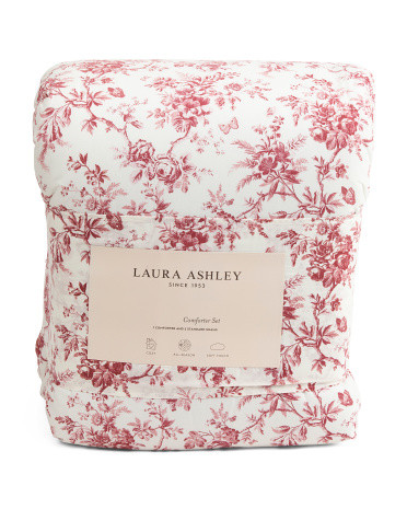Floral Cotton Comforter Set | TJ Maxx