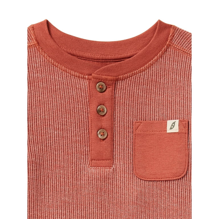 easy-peasy Baby and Toddler Boy Long Sleeve Henley Tee, Sizes 12 Months-5T - Walmart.com | Walmart (US)