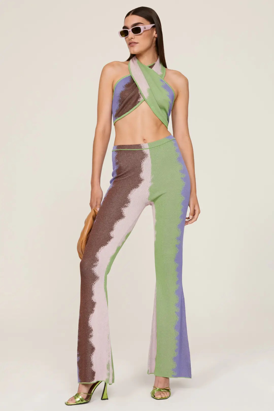 She's Electric Halter Top | Rent the Runway